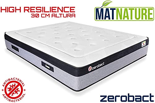 Imagen Colchon high resilience superior matnature zerobact confort y firmeza antibacterial