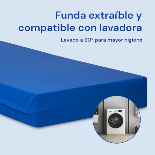 Imagen Colchon geriatrico hospitalario gerialife 15 cm hr funda impermeable