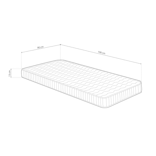 Imagen Base y colchon firme eliocel multicapa 90x190 cm - descanso garantizado