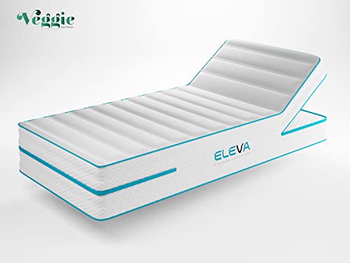 Imagen Colchon veggie mattress eleva viscoelastico articulado 135x190cm