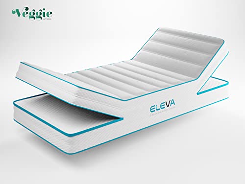 Imagen Colchon veggie mattress eleva viscoelastico articulado 135x190cm