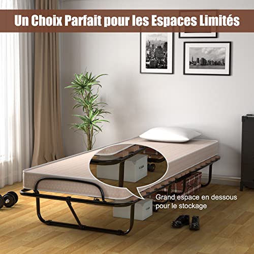 Imagen Duerme y descansa en cualquier lugar con nuestra cama plegable goplus de lujo para adultos