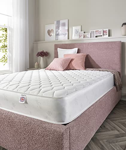 Imagen Colchon aspire beds hexa-dream hybrid firmeza media economico memory foam - matrimonio blanco