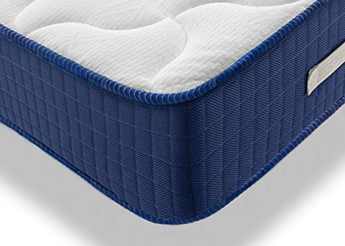 Imagen Sueño perfecto conjunto de descanso 120x180 cm - colchon viscorelax base tapizada 3d