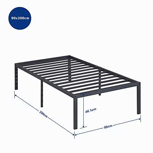 Imagen Cama robusta oleesleep de acero 45cm soporte antideslizante