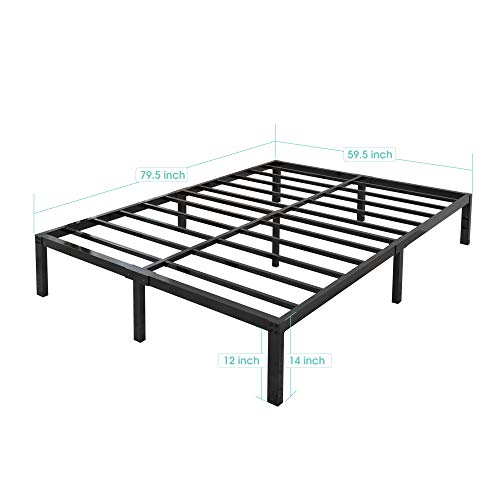 Imagen Base de cama yookare queen resistente facil montaje y sin ruido