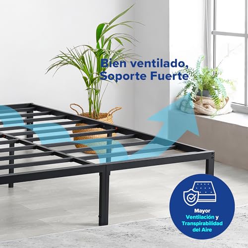 Imagen Cama metalica resistente oleesleep para un descanso perfecto