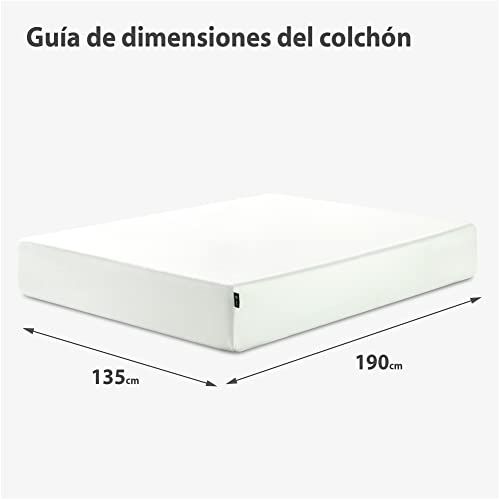 Imagen Colchon zinus 180x200 cm con espuma memory y certificado oeko-tex