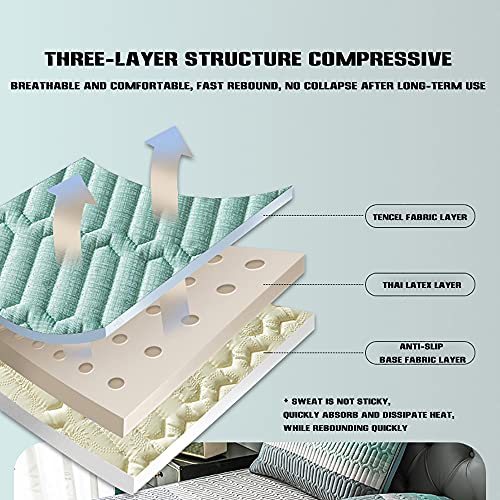 Imagen Colchon de latex de seda de hielo natural frescura y confort en verano