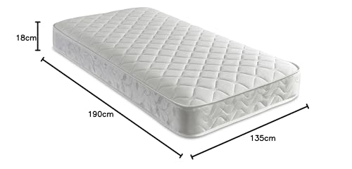 Imagen Colchon starlight beds matrimonio 18cm viscoelastica blanc