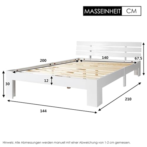 Imagen Cama individual de madera maciza para niños y adolescentes