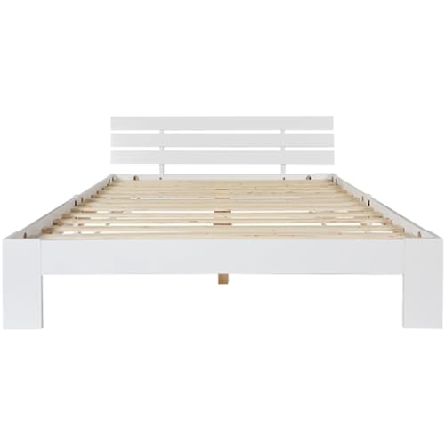 Imagen Cama individual de madera maciza para niños y adolescentes