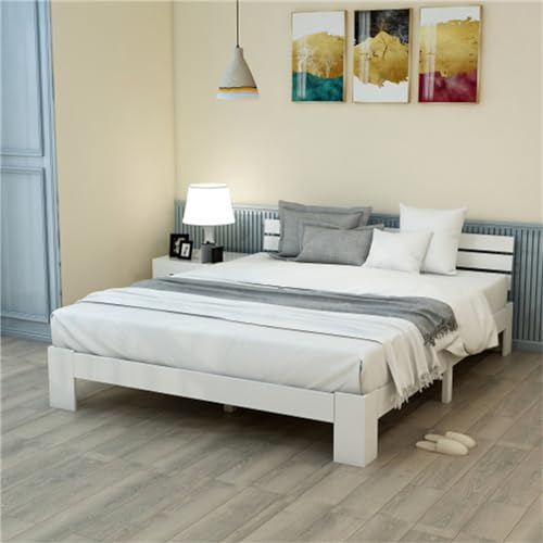 Imagen Cama individual de madera maciza para niños y adolescentes