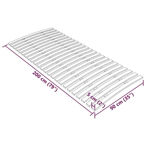 Imagen Somier de laminas rongqi estructura resistente para descanso perfecto