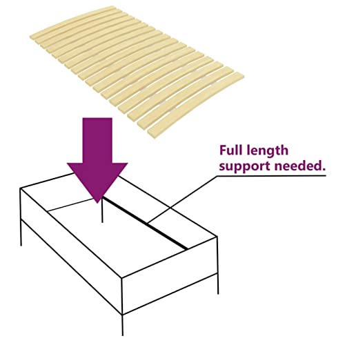 Imagen Somier de laminas rongqi estructura resistente para descanso perfecto