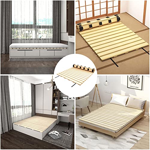 Imagen Tabla cama plegable de madera maciza para un descanso perfecto en el suelo