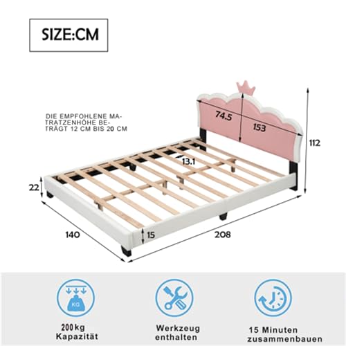 Imagen Cama de princesa para habitaciones encantadas