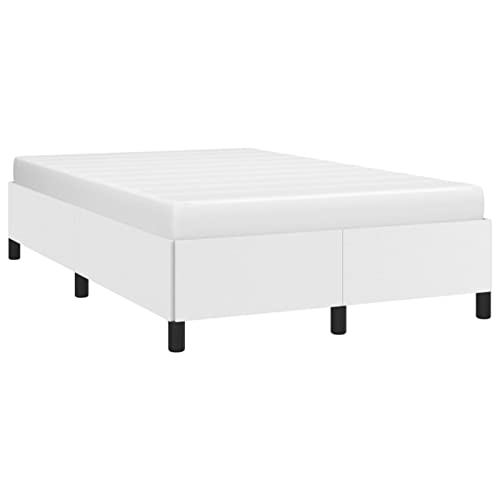 Imagen Cama de cuero sintetico y madera festnight para todos