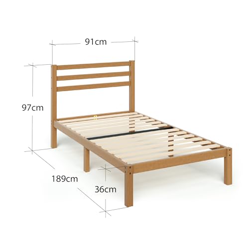 Imagen Cama zinus leah con almacenamiento - bambu marron