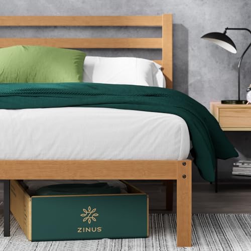 Imagen Cama zinus leah con almacenamiento - bambu marron