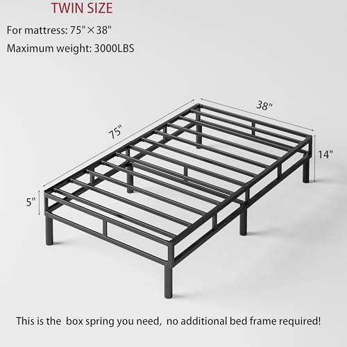 Imagen Doble somier resistente de 5 con patas facil montaje y sin ruido