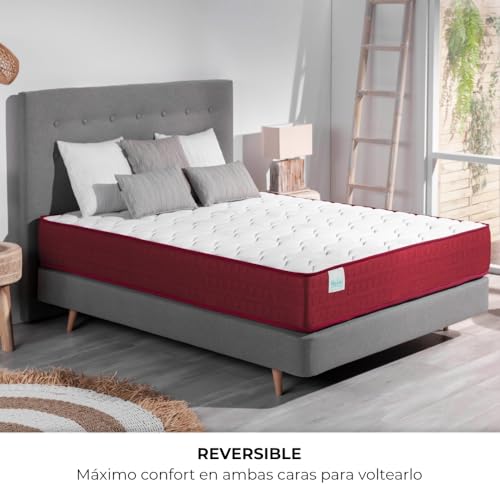 Imagen Colchon viscoelastico reversible descanso premium 90x190 cm