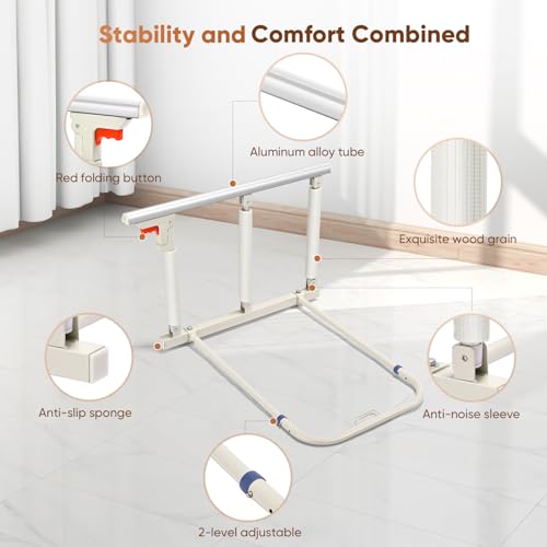 Imagen Barandillas de cama ixdregan seguridad para adultos mayores