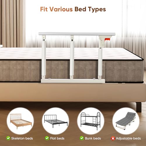 Imagen Barandillas de cama ixdregan seguridad para adultos mayores