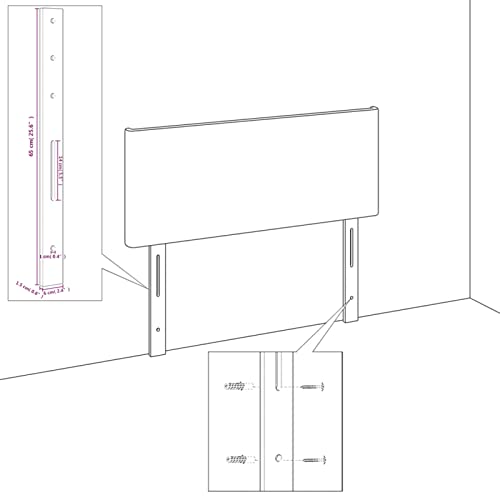 Imagen Cama box spring lappoh terciopelo gris oscuro 90x200 cm