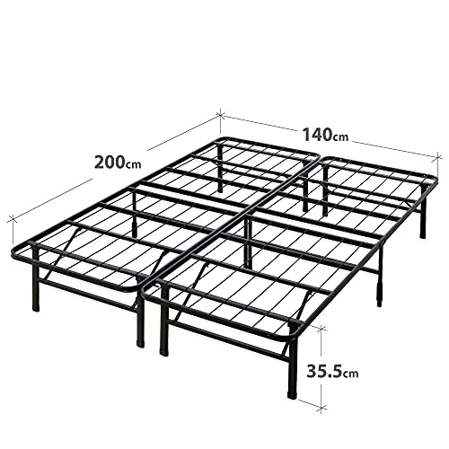 Imagen Somier zinus smartbase montaje facil almacenamiento negro