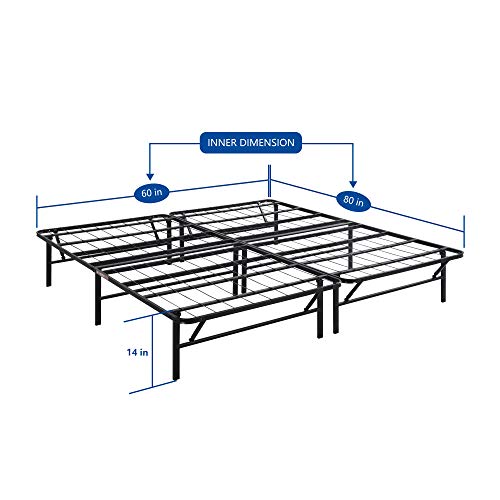 Imagen Base de cama plegable olee sleep comodidad y almacenamiento sin somier