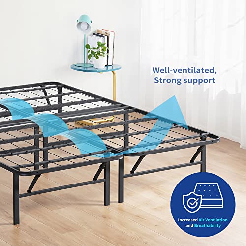 Imagen Base de cama plegable olee sleep comodidad y almacenamiento sin somier