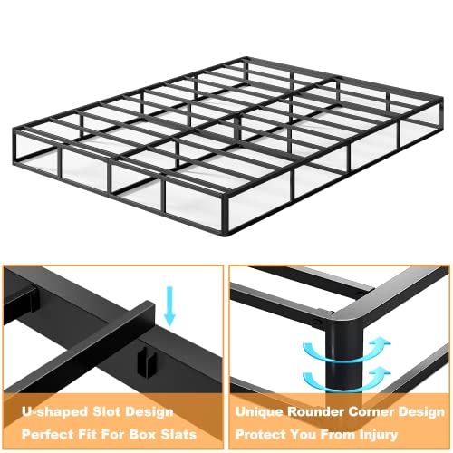 Imagen Base king box spring theocorate 7 metal alto perfil