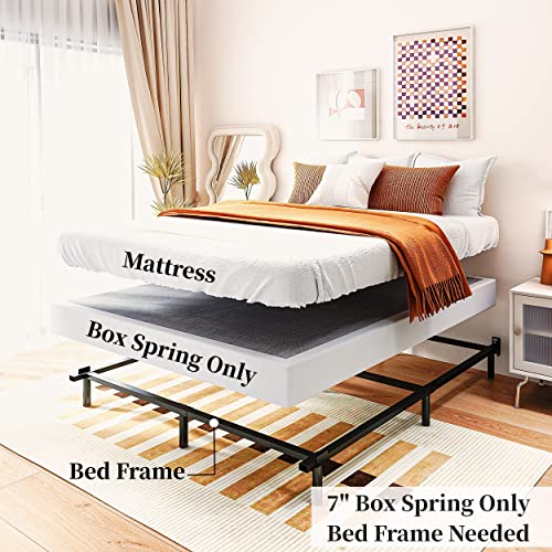 Imagen Base king box spring theocorate 7 metal alto perfil