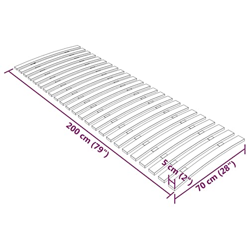 Imagen Somier lappoh con 24 laminas ideal para dormitorios matrimoniales y juveniles