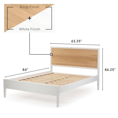 Imagen Cama queen de madera maciza plankbeam elegancia moderna