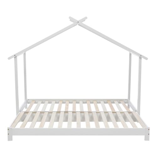 Imagen Cama infantil retractil extensible de madera maciza