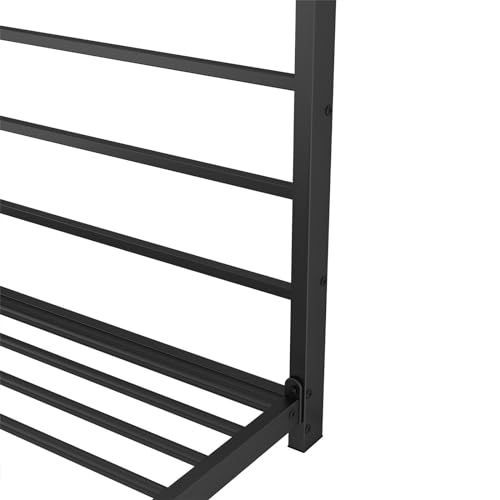 Imagen Cama infantil en forma de casa negra 90x200 ideal para niños