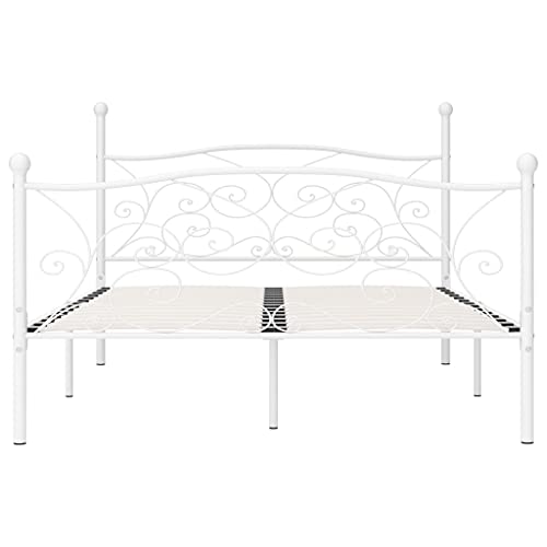 Imagen Cama tidyard base para colchon de metal y madera 120x200 cm