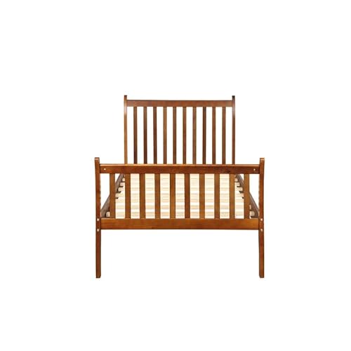 Imagen Base de colchon estilo cama con soporte de madera solida gemelo