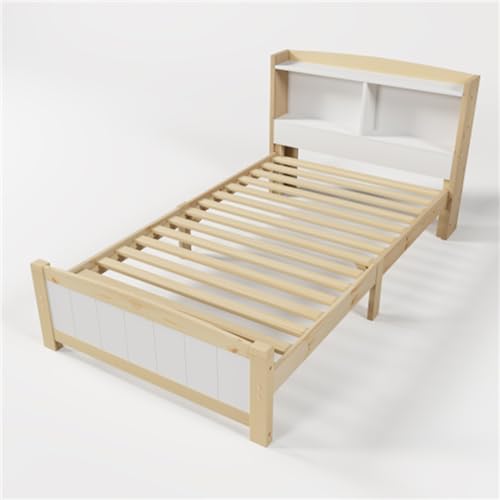 Imagen Cama infantil de madera maciza con espacio de almacenaje ideal para niños creativos