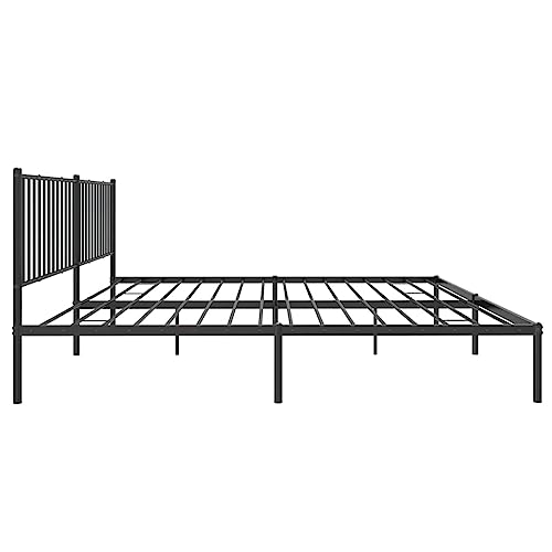 Imagen Renueva tu descanso con la estructura de cama tanzem en metal negro