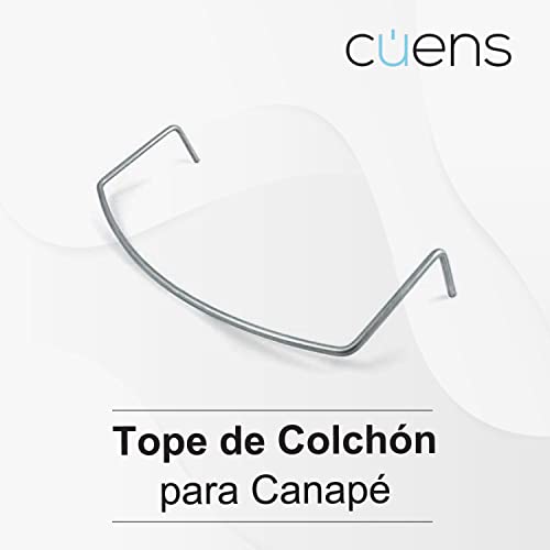 Imagen Top de colchon con 2 tacos de 6mm - antioxido - prueba la comodidad