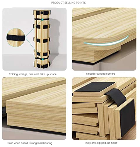 Imagen Base de cama plegable de madera nianxinn - personalizable