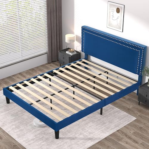 Imagen Base de cama matrimonial vecelo con cabecera ajustable