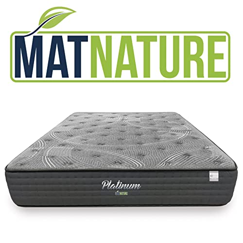 Imagen Colchon de lujo matnature platinum descanso premium con muelles y viscoelastica 80x190 cm