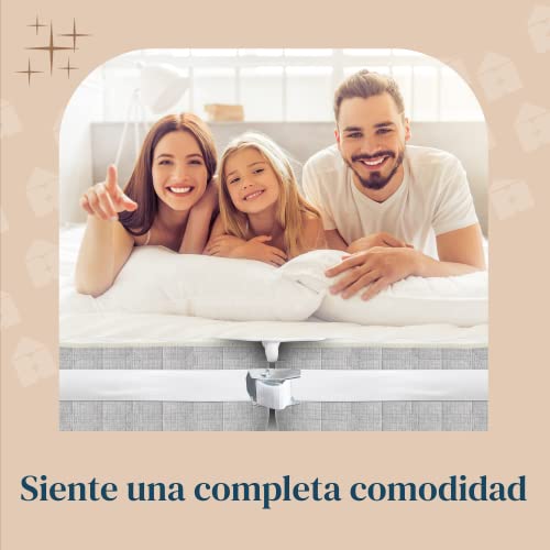 Imagen Convierte una cama individual en una cama de matrimonio con la cuña de unir colchones feelathome