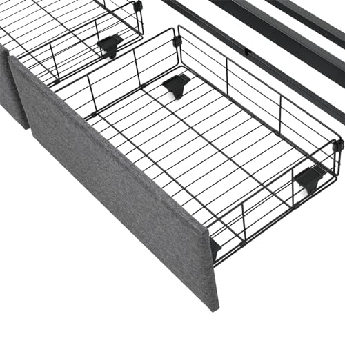 Imagen Cama individual moderna con usb tipo c firme y comoda