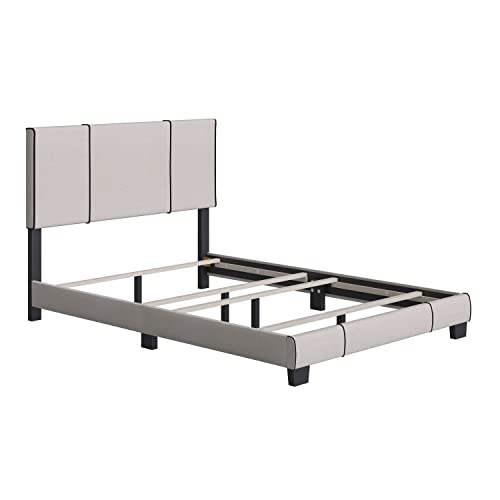 Imagen Base de cama lucena - elegante plataforma con cabecero ajustable descubre el descanso perfecto en tu hogar 