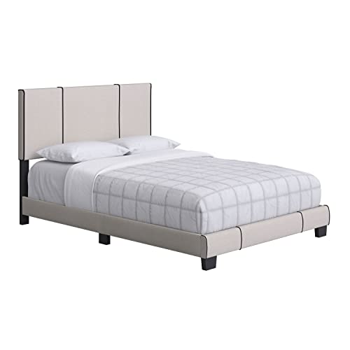 Imagen Base de cama lucena - elegante plataforma con cabecero ajustable descubre el descanso perfecto en tu hogar 